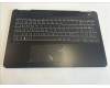 HP TOP COVER BLACK W TP W KB SDB pour HP Pavilion 15-bc300
