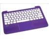 HP Top Cover Inp W Kb Snw Itl pour HP 14-cb1000