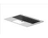 N02319-041 HP Top Cover W/Keyboard BL PVCY