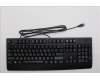 Lenovo DT_KYB Tra USB AI KB BLK_Hebrew pour Lenovo ThinkSystem ST650 V3 (7D7A)