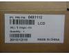 Lenovo 04X1112 FRU 11 LCD flat HD AG SEC