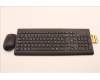 Lenovo KYB_MOUSE WL KM Calliope BK BEL ENG pour Lenovo ThinkCentre M70s Gen 3 (11TB)