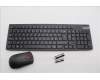 Lenovo KYB_MOUSE Eos3 2.4G KM BLK BE_En pour Lenovo ThinkCentre M70q Gen 6 (13HE)