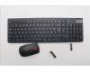 Lenovo KYB_MOUSE Eos3 2.4G KM BLK FR pour Lenovo ThinkCentre M70q Gen 6 (13HE)