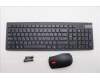 Lenovo KYB_MOUSE Eos3 2.4G KM BLK GR_US pour Lenovo ThinkCentre M70q Gen 6 (13HE)