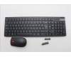 Lenovo KYB_MOUSE Eos3 2.4G KM BLK SL pour Lenovo ThinkCentre M70q Gen 6 (13HE)