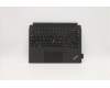 Lenovo MECH_ASM Backlit KB CZE/SLK FPR Black pour Lenovo ThinkPad X12 Detachable (20UW/20UV)