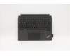 Lenovo MECH_ASM Backlit KB Slovenian FPR Black pour Lenovo ThinkPad X12 Detachable (20UW/20UV)