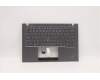 Lenovo 5M11A37839 MECH_ASM KBDW/C EURO ENG BKLT(TRA) US GY