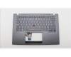 Lenovo 5M11A37841 MECH_ASM KBDW/C FRA BKLT(CHY) UK GY