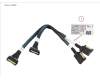 Fujitsu RX4770M7 MB MCIO TO HSBP3 CN3/CN4 GEN5 pour Fujitsu Primergy RX4770 M7