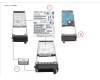 Fujitsu DX S3/S4 HD DRIVE 2.5' 1.2TB 10K pour Fujitsu Eternus DX200 S5