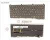 Fujitsu KEYBOARD BLACK W/ BL SWISS pour Fujitsu LifeBook U7310