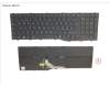 Fujitsu KEYBOARD BLACK W/ BL SWISS pour Fujitsu Celsius H5511