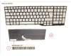 Fujitsu KEYBOARD WHITE GERMAN WIN10 pour Fujitsu LifeBook E4512