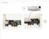 Fujitsu LAN CONTROLLER 2.5G PCIEX1 LP pour Fujitsu ESPRIMO D6012
