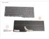 Fujitsu KEYBOARD BLACK SPAIN WIN11 pour Fujitsu LifeBook E4512