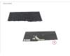 Fujitsu KEYBOARD BLACK W/ BL GERMANY WIN10&11 pour Fujitsu LifeBook U7613