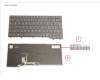 Fujitsu KEYBOARD BLACK W/ BL SWISS pour Fujitsu LifeBook U7312