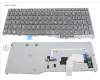Fujitsu KEYBOARD BLACK W/ BL FRANCE pour Fujitsu Celsius H780