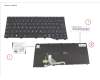Fujitsu KEYBOARD BLACK W/ BL GERMAN (NEW_FN) pour Fujitsu LifeBook E5413A