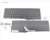 Fujitsu KEYBOARD BLACK SPAIN WIN11 (NEW_FN) pour Fujitsu LifeBook E4512