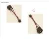 Fujitsu DC/IN CONNECTOR W/CABLE pour Fujitsu LifeBook U729X
