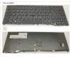Fujitsu KEYBOARD BLACK W/ TS SWISS pour Fujitsu LifeBook U7410