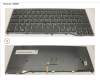 Fujitsu KEYBOARD BLACK W/ TS GERMAN pour Fujitsu LifeBook U7410
