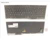 Fujitsu KEYBOARD 10KEY BLACK W/ BL FRANCE pour Fujitsu LifeBook E4511