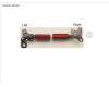 Fujitsu HINGE SET L/R (INCL. HINGE COVER RED) pour Fujitsu LifeBook U939X