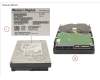 Fujitsu HD 8TB LFF 7K2 BC-SATA 512E pour Fujitsu Primergy TX1310 M5