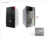 Fujitsu CHASSIS KIT VER2 PX011 W/O FANNCABLE pour Fujitsu Esprimo P9011