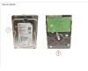 Fujitsu HD SATA 6G 1TB 7.2K NO HOT PL 3.5' BC pour Fujitsu Esprimo D556/E94