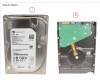 Fujitsu HD SATA 6G 6TB 7.2K 512E N H-P 3.5' BC pour Fujitsu Primergy TX1320 M3
