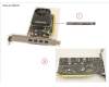 Fujitsu VGA NVIDIA QUADRO P1000 pour Fujitsu Celsius M7010