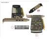 Fujitsu NVIDIA T400 LP pour Fujitsu Primergy TX1310 M5