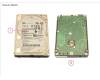 Fujitsu HD SAS 12G 2TB 7K2 512N HOT PL SFF BC pour Fujitsu Primergy RX2450 M1