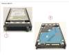 Fujitsu HD SAS 12G 300GB 15K HOT PL 2.5" EP pour Fujitsu Primergy RX2540 M4