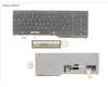 Fujitsu KEYBOARD BLACK W/ TS GERMAN pour Fujitsu Celsius H980