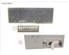 Fujitsu KEYBOARD BLACK W/ TS FRANCE pour Fujitsu Celsius H780