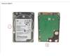 Fujitsu HDD SAS 12G 1.8TB 10K 512E SFF 2.5 pour Fujitsu Celsius M7010