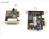 Fujitsu DUAL SERIAL CARD PCIE LP pour Fujitsu ESPRIMO D6012