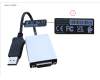 Fujitsu CABLE DP - DVI 250 pour Fujitsu Esprimo P9011