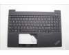 Lenovo 5M11N96627 MECH_ASM FRU KBD CCV ARA BL(CHY) US BK