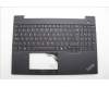 Lenovo 5M11N99852 MECH_ASM FRU KBD CCV DEN BL (LTN) UK BK