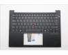 Lenovo 5M11S09968 MECH_ASM FRU KBD W/C DEN BL(SRX)UK BK