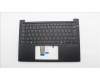 Lenovo 5M11S53753 MECH_ASM FRU KBD W/C BEL BL(SRX)UK BK