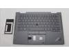 Lenovo 5M11H62408 MECH_ASM BL KB GY FPR WW EURO ENG SRX