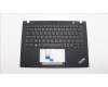 Lenovo MECH_ASM KBD w/CVR POR BL (SUN) UK BK pour Lenovo ThinkPad T14s Gen 4 (21F8/21F9)